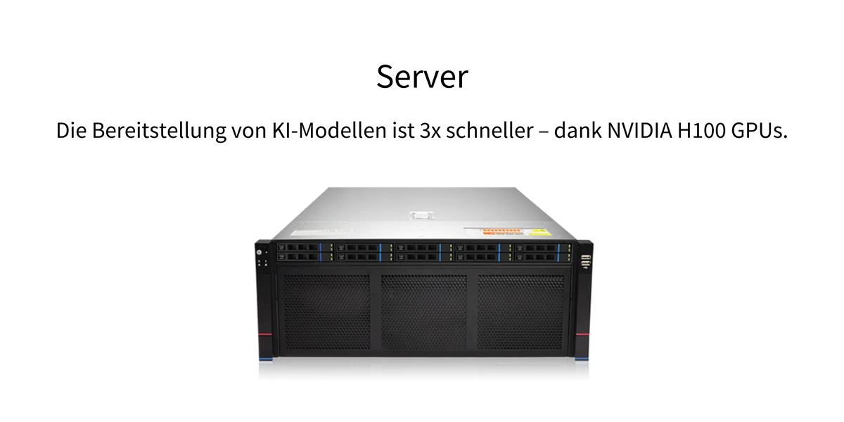 ChangFan 4U-Rackmount-GPU-Server – Zwei Intel Xeon Scalable-Prozessoren, C621A-Chipsatz, Unterstützung für 8 GPUs mit doppelter Breite, Plattform für KI-Deep-Learning & HPC