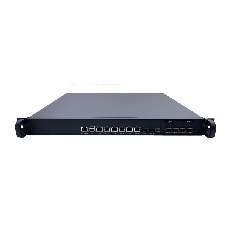  8-Port Gigabit 1U Rackmount Network Appliance LGA1151 Firewall