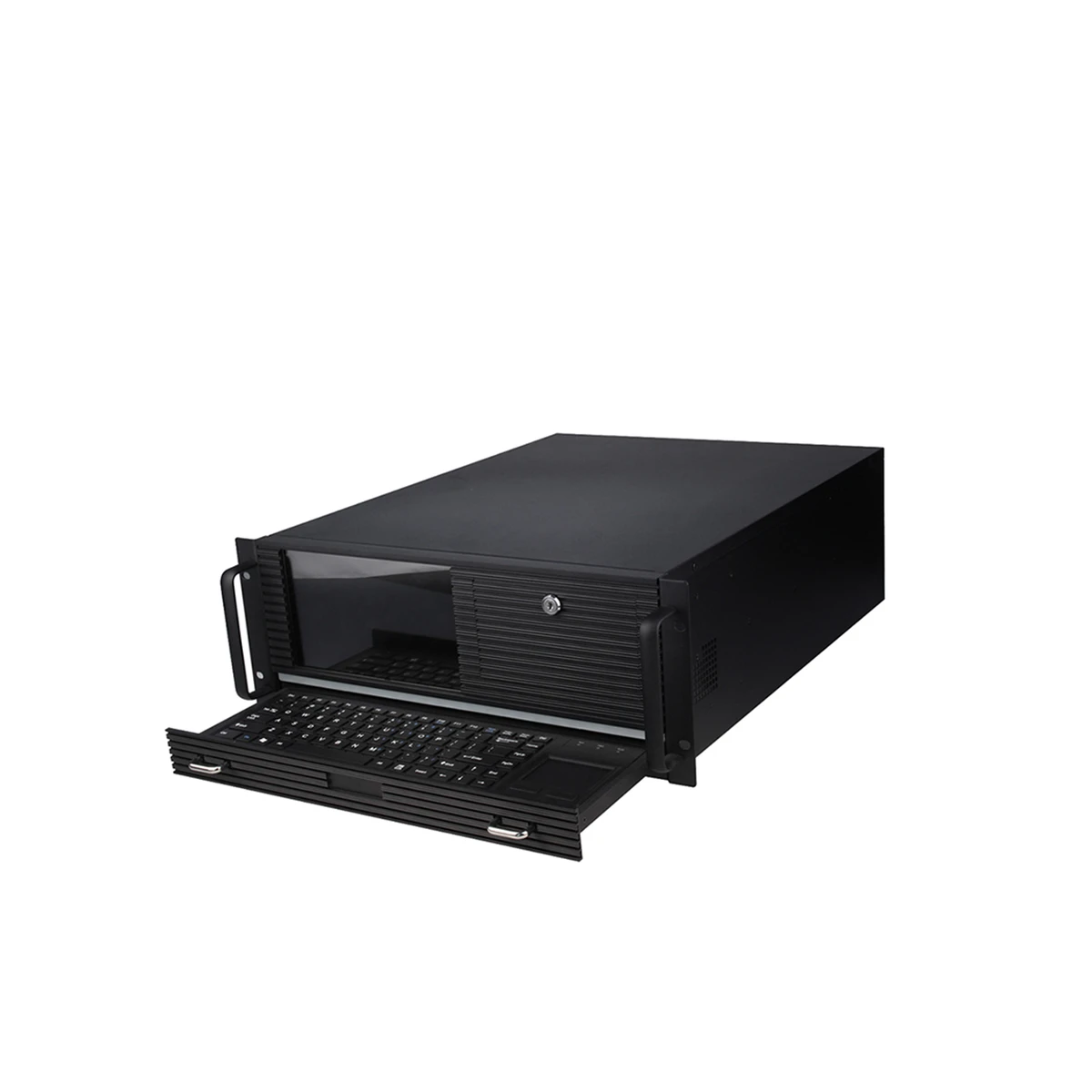 4U Industrial PC Server, Flexible Motherboard Support (12"x13"), 2x GbE, 2x USB2.0, Rackmount