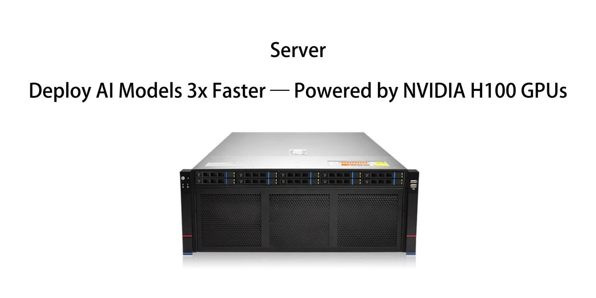 ChangFan 4U Rackmount GPU Server - Dual Intel Xeon Scalable Processors, C621A Chipset, Supports 8 x Double-Width GPUs, AI Deep Learning & HPC Platform