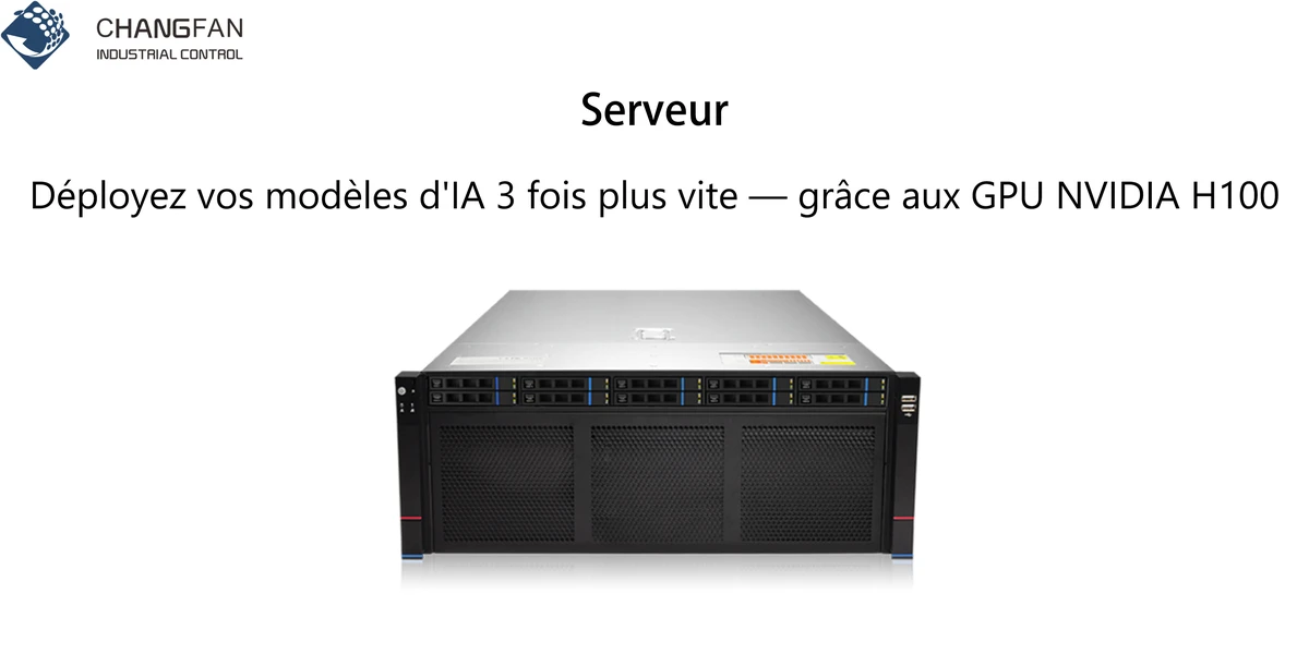 Serveur GPU en rack 4U de longsail Technology - processeur extensible Intel Xeon Dual way, chipset c621a, prise en charge de 8 GPU double largeur, plate - forme d'apprentissage profond ai et de calcul haute performance
