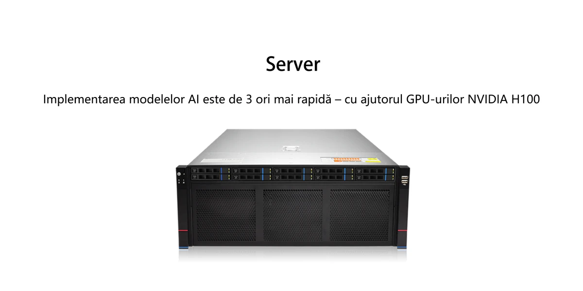 Server GPU ChangFan pentru rack 4U – Două procesoare Intel Xeon Scalable, chipset C621A, suport pentru 8 GPU-uri cu lățime dublă, platformă pentru AI Deep Learning și HPC