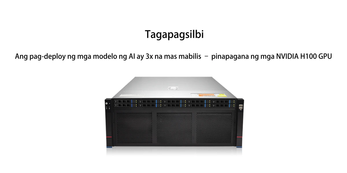 ChangFan 4U Rackmount GPU Server - Dual Intel Xeon Scalable Processors, C621A Chipset, sumusuporta sa 8 x Double-Width GPU, AI Deep Learning at HPC Platform